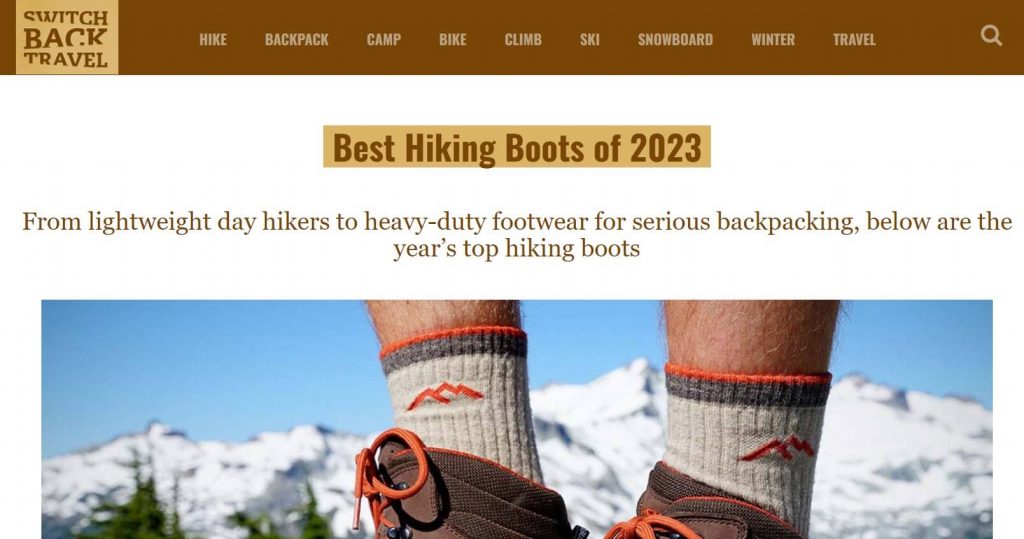mejores botas de senderismo blog
